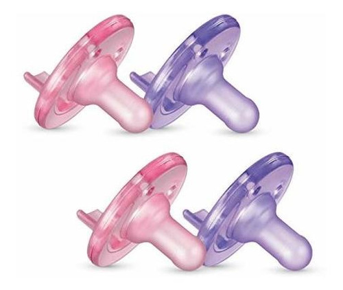 Chupete Bebé Chupete Philips Avent Soothie, Rosa / Morado, 