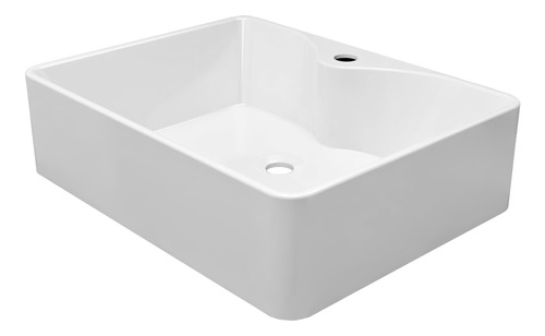 Beltempo Cuba Diamante cuba pia de apoio retangular 48x37 para banheiro lavabo