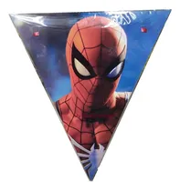 Comprar Spiderman Araña Home Set 10 Banderines Para 4 Mts Decoracion