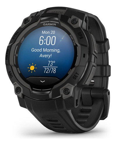 Smartwatch 010-02936-00 Instinct 3 Amoled 45mm Negro Garmin