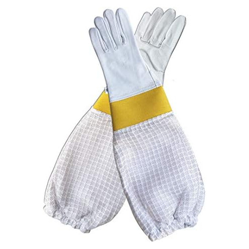 Guantes Ventilados De De Cabra Niños Brutul Bee De 3 C...