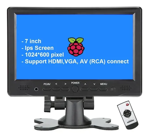 Loncevon Mini Monitor De 7 Pulgadas Hd 1080p Pequeño Monitor | Cuotas ...