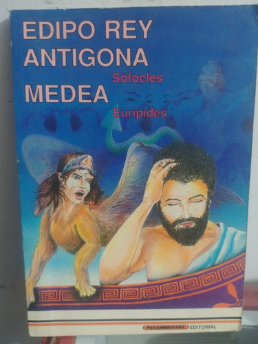 Edipo Rey- Antigona - Medea De Panamericana Original Usado