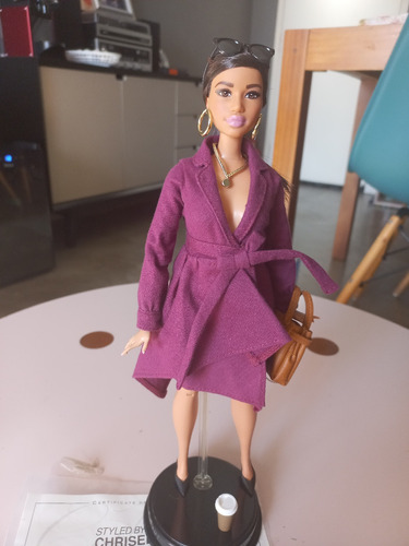 Barbie Styled By Chriselle Lim Collector Negra Articulada