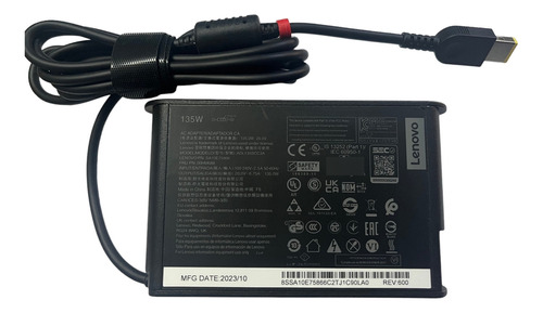 Cargador Lenovo 20v 6.75a 135w Usb Slim