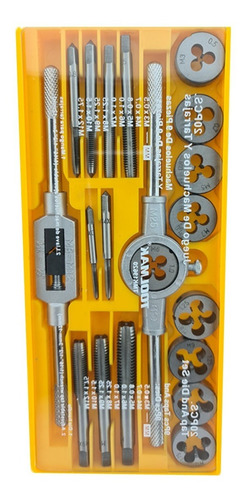 Set Kit Juego De Terrajas Macho Y Hembra 20 Piezas Toolmak