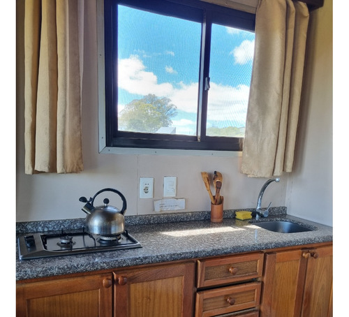 Cabaña En Alquiler Villa Serrana, Estufa A Leña, Directv, Excelentes Vistas Al Atardecer.