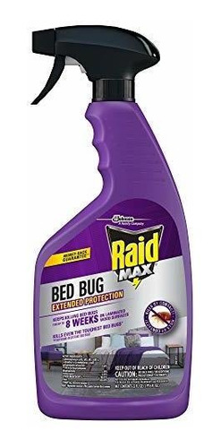 Repelente De Plagas - Raid Max Bed Bug Extended Protection, 