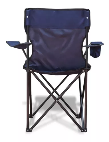 Silla Plegable Director Premium Reforzada Camping Portable