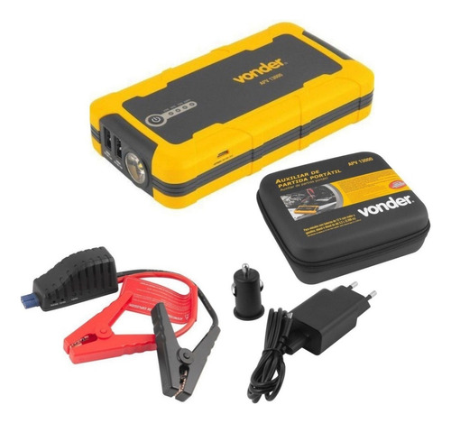 Jump Starter De Partida Vonder Portátil Veicular Apv13000mah