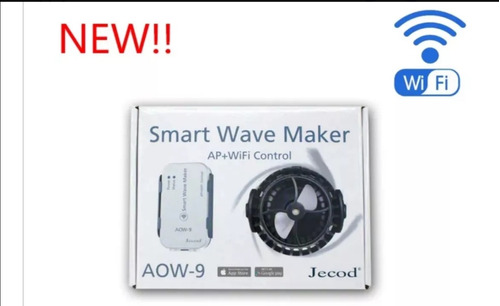 Jecod Aow-9 Smart Wave Maker Para Acuario Marino 