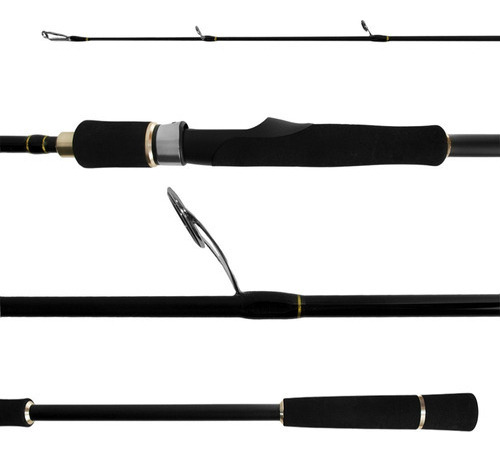 Vara Lumis Jigging Pro Molinete 1,89m 40lb 2p - Pesca Pesada