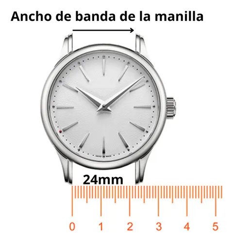 Correa Manilla Para Reloj Fossil Nate Jr1504 Marrón Original