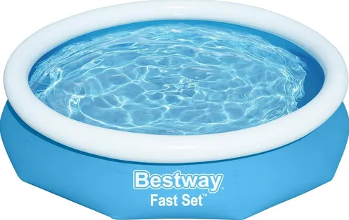 Piscina Inflable Fast Set 305x66 Cm Bestway Con Bomba Filtro