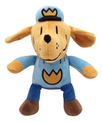 Dog Man Peluche Muñeca Juguete Niños Cumpleaño Regalo 25cm