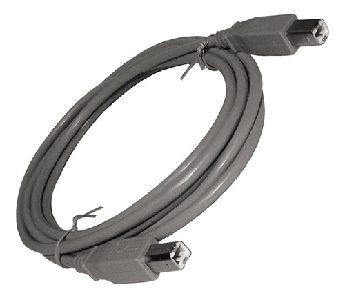 Cable Extension Usb Tipo B Macho Macho 2 Metros (2 Unidades)