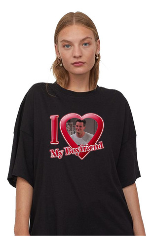 Remera Chandler Bing Boyfriend Personalizada Unisex Friends