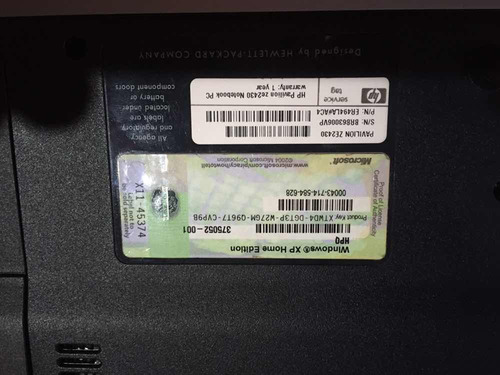 Notebook Hp Pavilion (retirada De Peças)