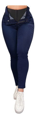 Jeans Pantalones Colombianos Dama Mujer Mezclilla Premium