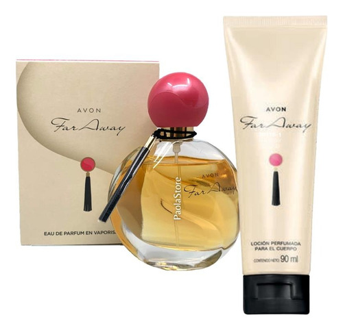 Far Away Perfume Mujer, Loción Perfumada Set Avon Surquillo