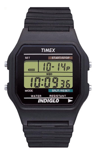 Timex Reloj Cronógrafo Digital Cronógrafo Negro T75961 Class