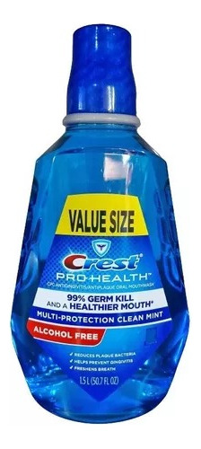 Enjuague Bucal Crest Sabor Menta 2 Piezas