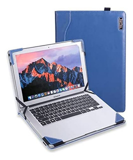 Funda Para Laptop Berfea, Azul, Liso, Dell Inspiron 15