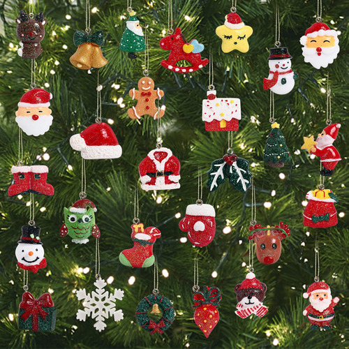 Set De Decoración Para Árbol De Navidad, 30 Piezas, Adornos