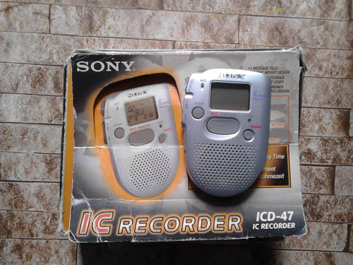 Grabadora Digital Sony Ic Recorder