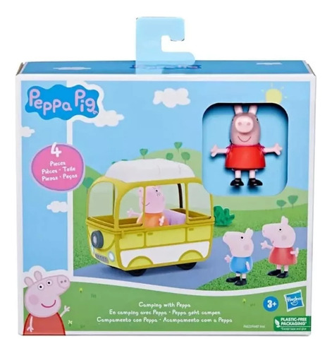 Peppa Pig Little Camper Campervan Campamento Con Peppa