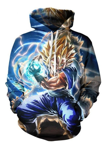 Sudadera Cool Anime Dragon Ball 3d Impresión Digital