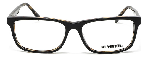 Lentes De Vista Transparente Harley Davidson Hd00003001 Color Negro Talla M