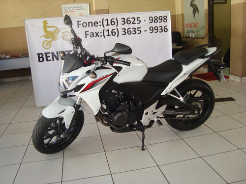 Honda Cb 500 F Branco 2016