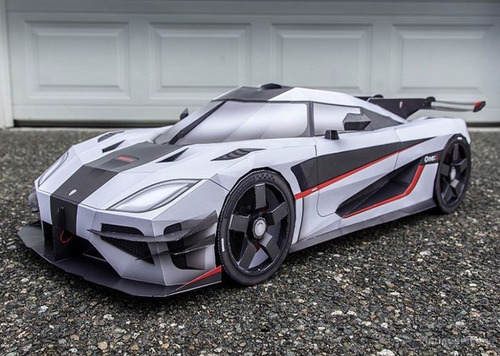 Koenigsegg One (para Armar En Papel) (Reacondicionado)