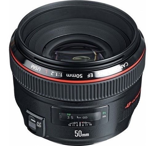 ¡Lente Nova Zero Canon Ef 50 mm f/1.2L Usm 1.2L! ¡En Vista 7790