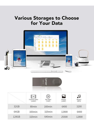 Lexar Dual Drive Usb Type 128gb,