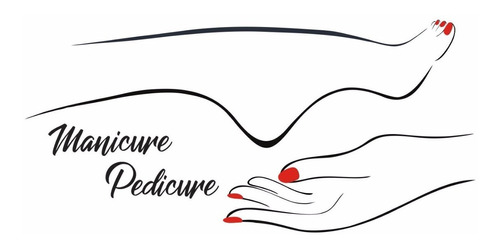 Adesivo Parede Salao De Beleza Manicure E Pedicure