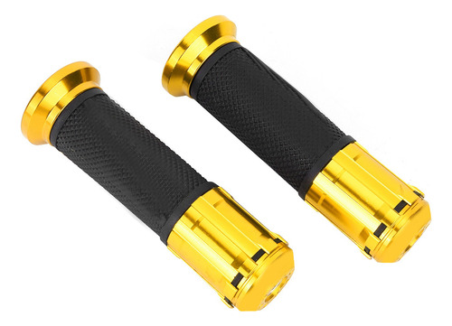 Manillar De Moto, Empuñadura Universal De Goma De Aluminio