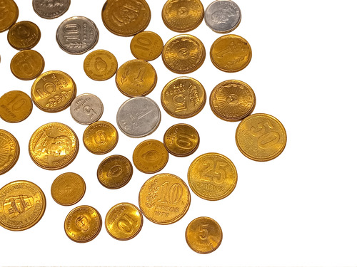 Monedas Argentinas Antiguas Varios Años Lote X40 Pesos Centa