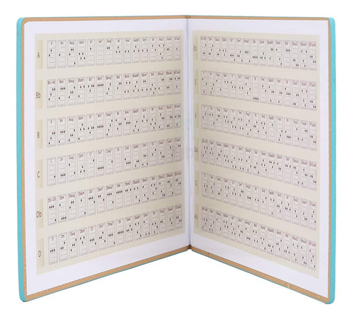 Tabla De Acordes De Ukelele Libro Portátil Para Principiante