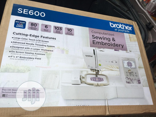 Brother Se600 Sewing And Embroidery Machine