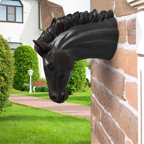 Farol Con Forma De Cabeza De Caballo Para Colgar En La Pared
