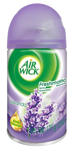 Repuesto aromatizante Air Wick Freshmatic Lavanda en aerosol 250 ml
