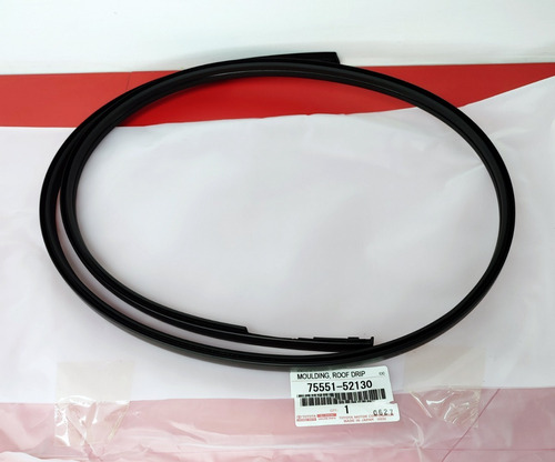 Moldura Platina De Techo Toyota Yaris Sport 100% Original 