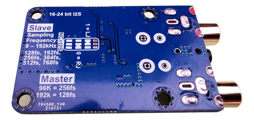 Módulo De Placa De Aquisição I2s Adc Audio I2s Modo Mestre/e