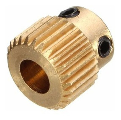 Hobbed Mk8 Bolt Diametro Interno 5mm - De Bronce 26 Dientes