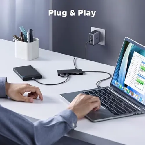Ugreen Hub Usb C De 100 W Y 10 Gbps - Adaptador 5
