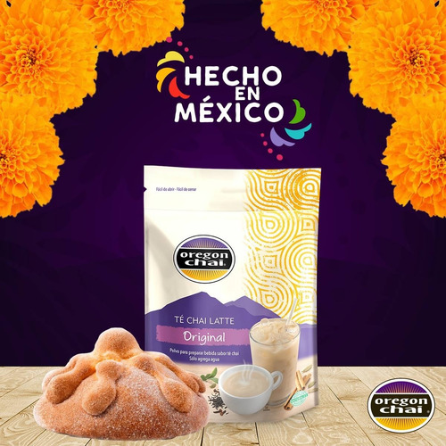 Imagen 2 de 2 de 1 Bolsa De Oregon Chai Original De 1.3 Kg