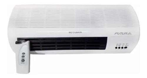 Convector De Pared Futura Caloventilador Control Timer Dimm