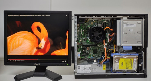 Kit Computador Dell I3 Ddr3+ Monitor 17+mouse+teclado (Usado)